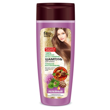 FITOKOSMETIK SZAMPON ŁOPIANOWY DO WŁOSÓW 270ml